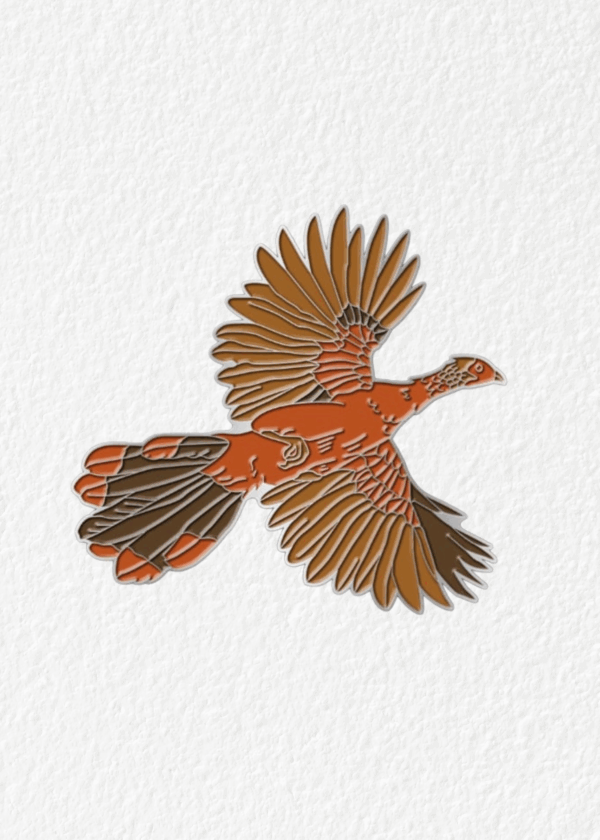 Cocrico Bird Enamel Pin