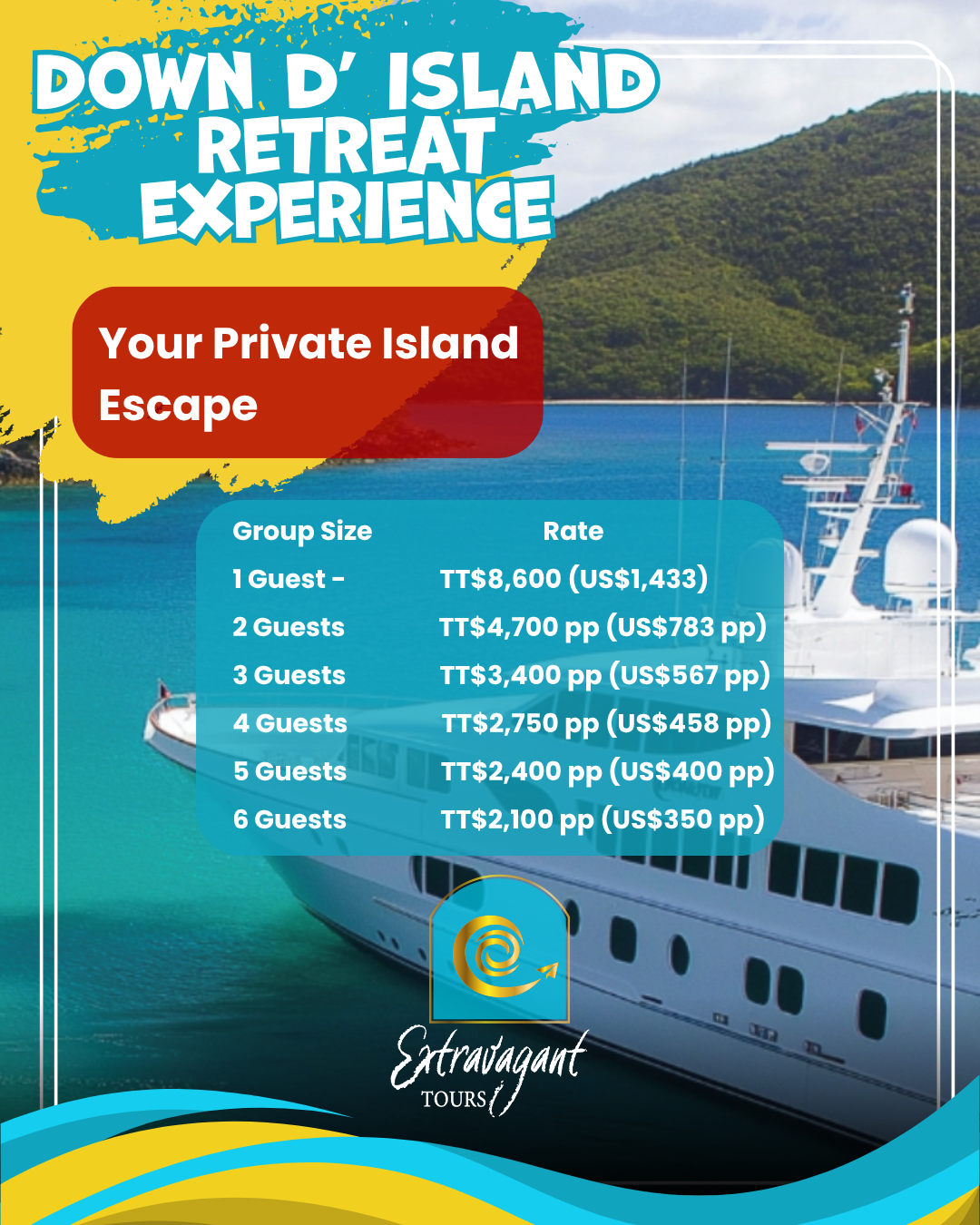 DOWN D' ISLANDS RETREAT EXPERIENCE